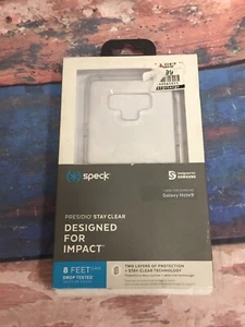 NEW Authentic Original Speck Stay Clear Case for Samsung Galaxy Note 9 - Clear - Picture 1 of 2