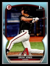 2023 Bowman Prospects 1st Druw Jones BP-25 Sky Blue /499 Arizona Diamondbacks