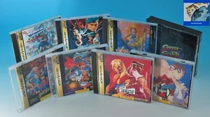 Lote de 8 juegos de lucha Sega Saturn SS Capcom versión Japón - Imagen 1 de 24