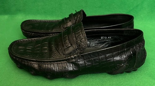 HERMÈS Mocassino nero da uomo Hermes 2512 taglia 41.