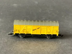 Märklin 8606 Z Güterwagen Bananen DB "Metall-Achsen" (CQ200-3S4/4) - Bild 1 von 5