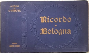 Ricordo di Bologna 12 Cartoline album foto b/n 9,0 x 13,5 Cm. - Foto 1 di 13