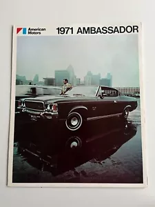 American Motors Corporation AMC Ambassador SST Brougham Sales Brochure 1971 - Picture 1 of 1