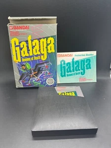 Galaga: Demons of Death (Nintendo NES, 1988) CIB completo di scatola/manuale - Foto 1 di 13