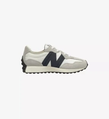 New Balance 327 White/Black Sea Salt Grey PS327FE  (PS) Size Unisex Kids NWB - Image 1 of 4