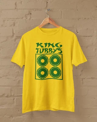 GILDAN T-SHIRT TRIBUTE KING TUBBY'S (Tubby Perry reggae dub sound system roots carnival