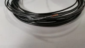18 AWG 600V TFN SOLID COPPER WIRE 25 FT BLACK GREAT FOR TRAIN WIRE - Picture 1 of 1