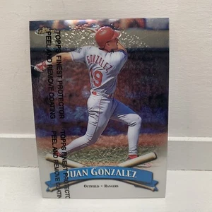 1998 Topps Finest with Protector intact Prism Juan Gonzalez Near Mint #260 - Bild 1 von 12