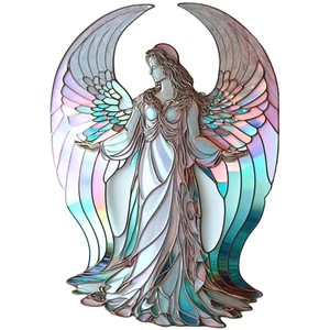 Autoaufkleber Sticker Engel Aufkleber 9X9 cm - Picture 1 of 1