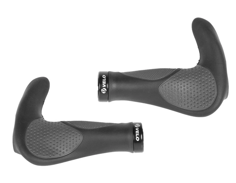 Velo Fahrrad Lenkergriffe Schraub-Griff ergonomisch Ergogriffe BAR-ENDS Ergo 138 - Bild 1 von 1