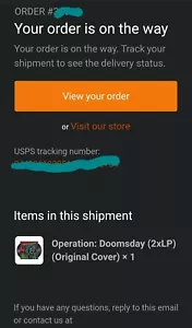 MF DOOM - OPERATION DOOMSDAY (New Vinyl 2XLP) ORIGINAL COVER **SHIPPED** - Picture 1 of 2