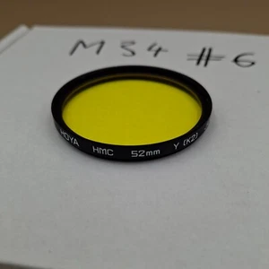 HOYA HMC 52 MM YELLOW Y(K2) HMC VERSION. *VGC*. No Case. (refB) - Picture 1 of 5