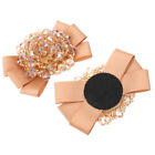 Silk Cloth Bow Shoe Clip Accessories Buckle Jewelry