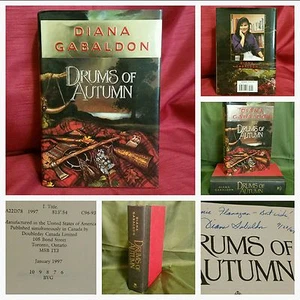 SIGNED & DATED  *1st Ed., 6th Print*  Drums of Autumn, Diana Gabaldon, Outlander - Picture 1 of 12