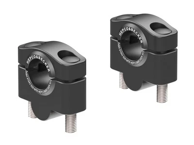 Elevadores de manillar Kawasaki ZRX1100 1997-2000 25 mm negro POR HEPCO y Becker Foto 1 de 3