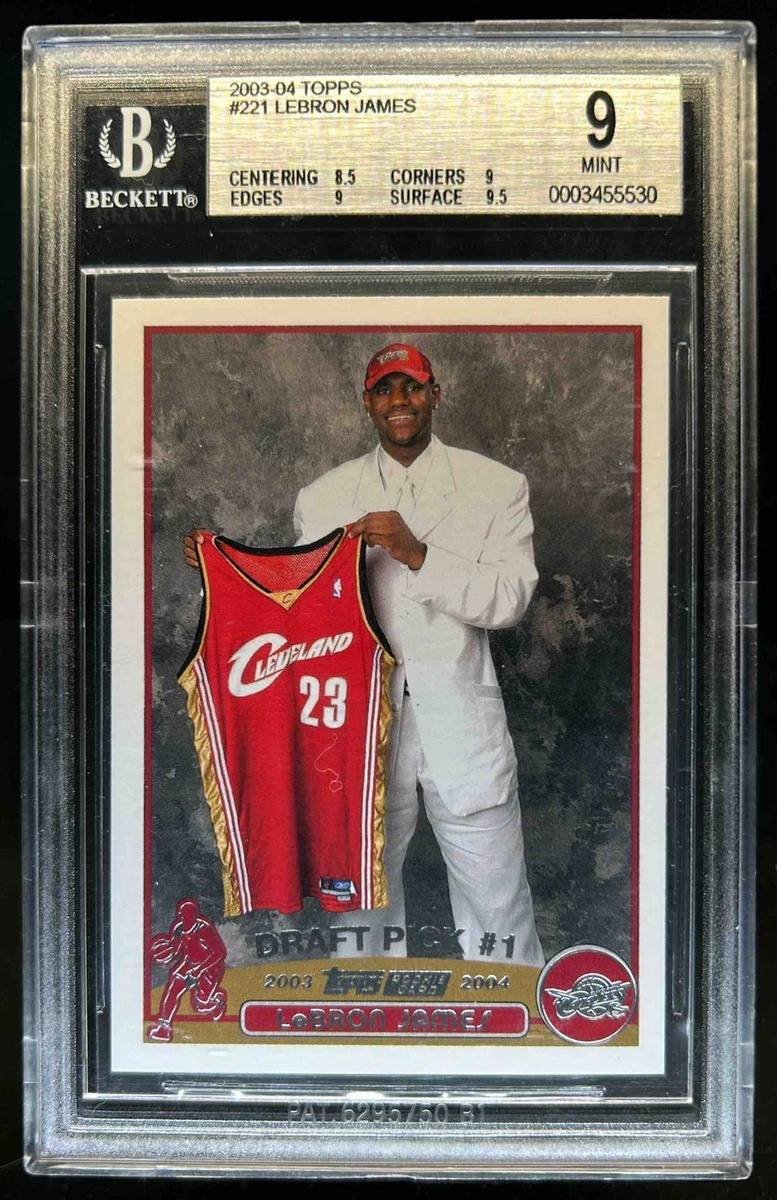 Topps LeBron James Basketball Rookie Sports Trading Cards for sale