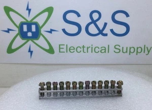 Siemens MC0816B1150TH 13 Positionen 4-14 AWG Erdungsleiste 4 7/8" x 1/2" - Bild 1 von 9