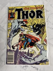 Thor #345 - 2X SIGNED CHRIS HEMSWORTH & STAN LEE WITH COA MARVEL 1984 - Picture 1 of 13