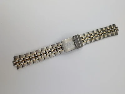 Nuevo de Colección Pulsera Citizen Correa de Reloj Dos Tonos 20mm Acero Inoxidable Raro Foto 1 de 4