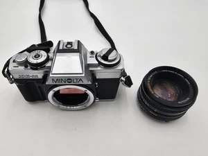 Minolta XG-M 35MM Camera with Minolta MD 55mm 1:1.7 Lens - Picture 1 of 18
