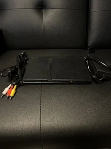 Consola Sony PlayStation 2 Slim Negra (SCPH-75001) - Imagen 1 de 5