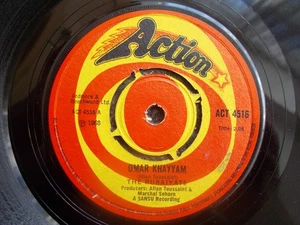 MINT UK ACTION 45 - THE RUBAIYATS - "OMAR KHAYYAM" / "TOMORROW" - Picture 1 of 3
