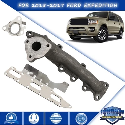 Colector de escape lateral izquierdo con junta para Ford Expedition 3,5 L V6 2015/16-2017 Foto 1 de 4