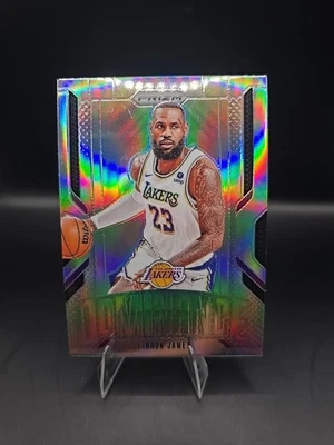 2024-25 Prizm Dominance #14 Lebron James Silver Prizm Lakers - Image 1 of 2