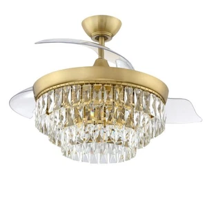 Craftmade SOF423 Sofia 42" 3 Blade Indoor Smart LED Ceiling Fan - Brass - Picture 1 of 11