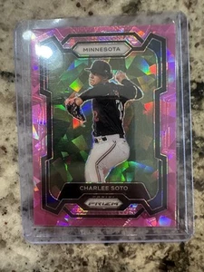 2024 Panini Prizm #230 Charlee Soto Pink Ice Prizms - Bild 1 von 2