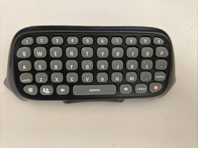 XBOX 360 Messenger Black Chat Pad Keyboard - Image 1 of 4