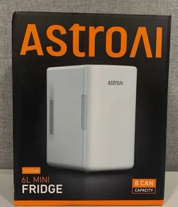 Compact AstroAI Mini Fridge 4L Mini 6 Can Capacity - Picture 1 of 4