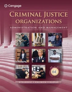 Criminal Justice Organizations : Administration and Management Ha - Bild 1 von 2