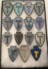 WWII 36th Infantry Division Patch Lot - Instant Collection w/ Theater Made