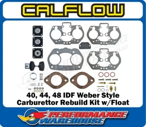 Kit de reconstrucción de carburador estilo Weber Calflow 40 44 48 IDF con flotador CAL-F6209F - Imagen 1 de 2