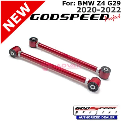 Brazos de oruga traseros ajustables para BMW Z4 G29 2020-2022 Godspeed# AK-225-B Foto 1 de 4