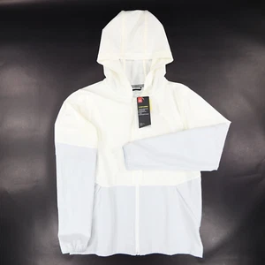 Under Armour Jacket Boys XL Storm Squad Ivory Gray Windbreaker NEW - Picture 1 of 15