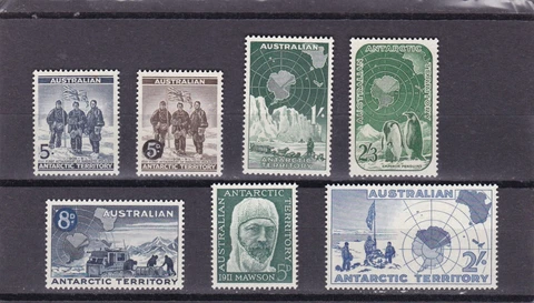 Australian Antarctic Territory Stamps 1950s-1960s Unused NH Cover