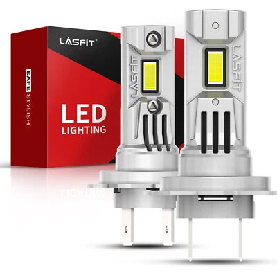 Lasfit H7 LED Headlights High/Low Beam Fog Light Bulb 6000LM Bright LCair Series - Изображение 1 из 4