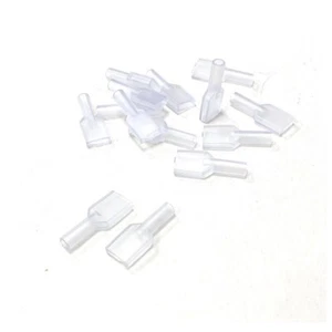 25 cubiertas/aisladores de conector de PVC para terminales de pala hembra de latón de 6,3 mm  - Imagen 1 de 1