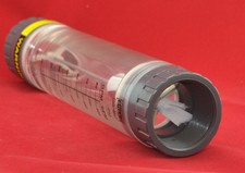 LZM-40G acrylic tube type flowmeter for industry rotameter female 1-1/2'BSP