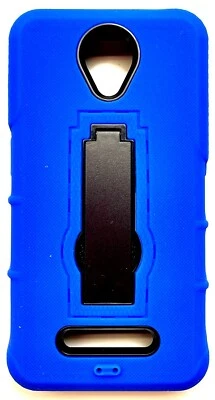 Funda SW Premium con soporte para ZTE Obsidian Z820, Azul Foto 1 de 4