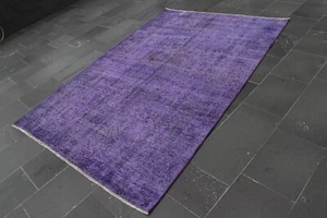 Livingroom rug, Turkish rug, Boho home, Vintage rug, Carpet 5.1 x 7.6 ft SR10491 - Picture 1 of 10