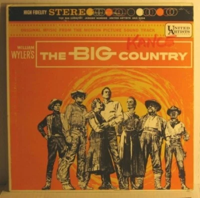 CRANIUM'S soundtrack Jerome Moross THE BIG COUNTRY orig Lp - Image 1 of 3