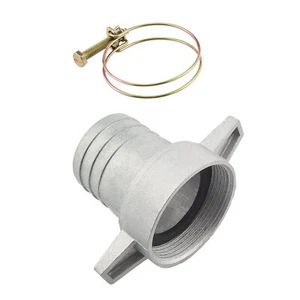 Schlauchanschluss Kupplung Adapter Tülle Nippel 2 Zoll Wasserpumpe Gartenpumpe - Picture 1 of 2