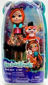 Enchantimals Danzie Tiger muñeca con penacho amigo tigre para juegos de rol NUEVO & EMBALAJE ORIGINAL - Imagen 1 de 3