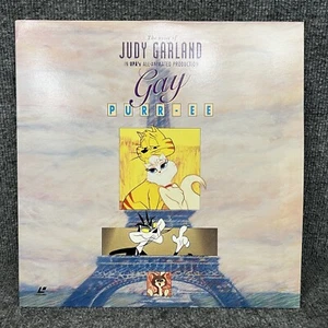 Gay Purr-ee 1962 Judy Garland animierte musikalische Laserdisc - Bild 1 von 6