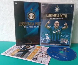 LEGGENDA INTER 2010 LA STORICA TRIPLETTA 2 Da Londra a Mosca, Solo Vittorie, DVD - Foto 1 di 14