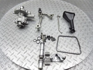 2014 13-17 Triumph Daytona 675 675R Engine Oil Water Pump Gear Chain Tube Lot - Picture 1 of 11