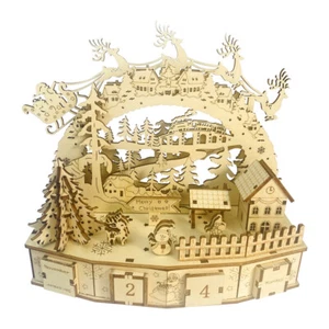 3D puzzle toys wooden diy Night lamp Festival lamp Birthday presents for kids - Picture 1 of 5